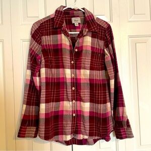 G.H. Bass & Co. Plaid Shirt in Red and Pink
